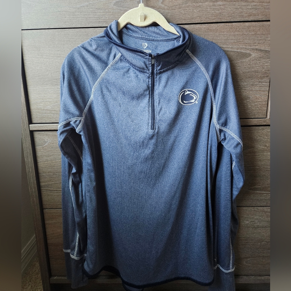 Penn State Navy 1/4 Zip Athletic Pullover